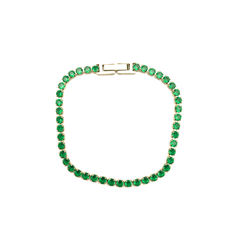 The Green Zircon Tennis Bracelet