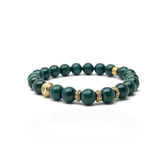 Malachite Gold Plated Signature