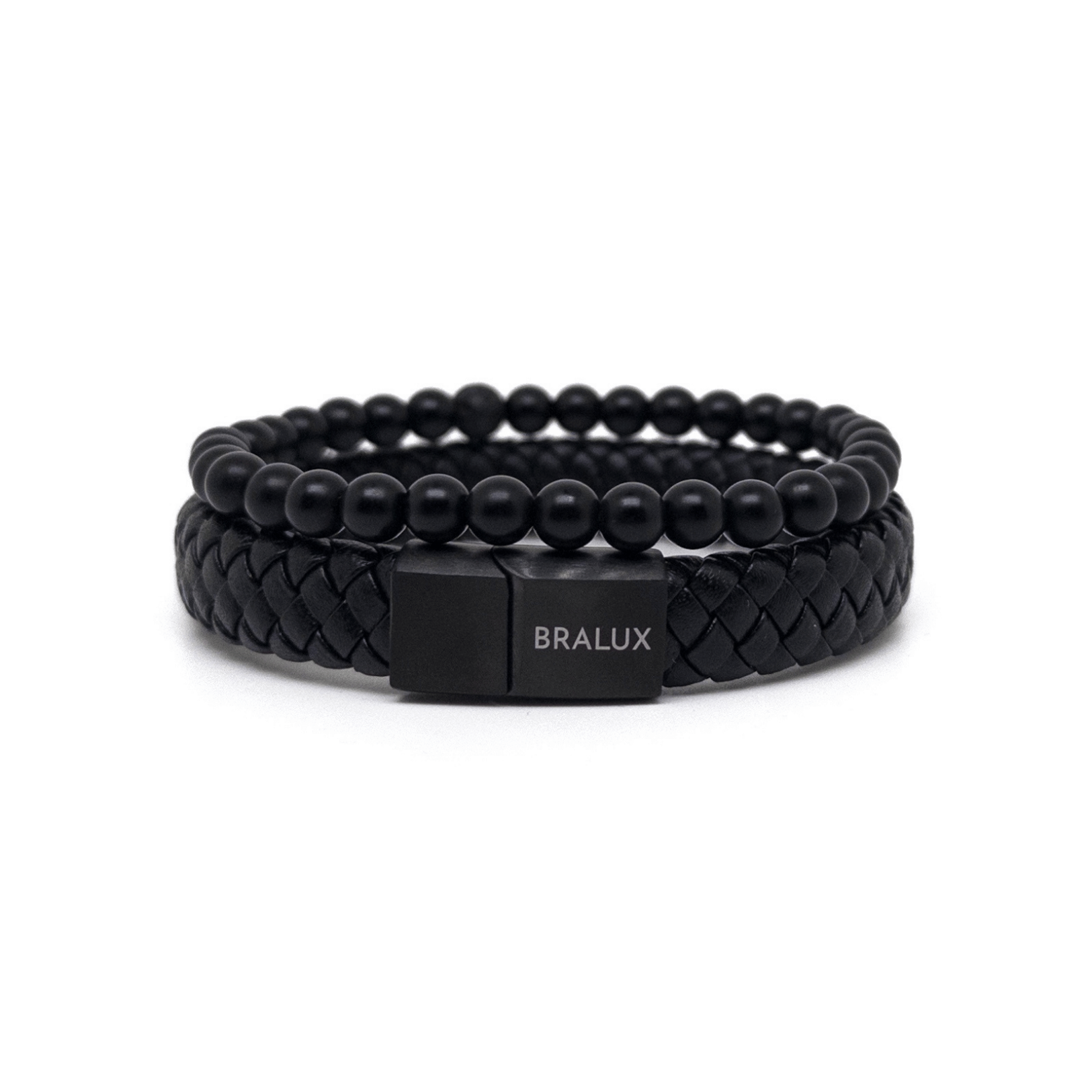 The Full Black Leather Stack Secondary image