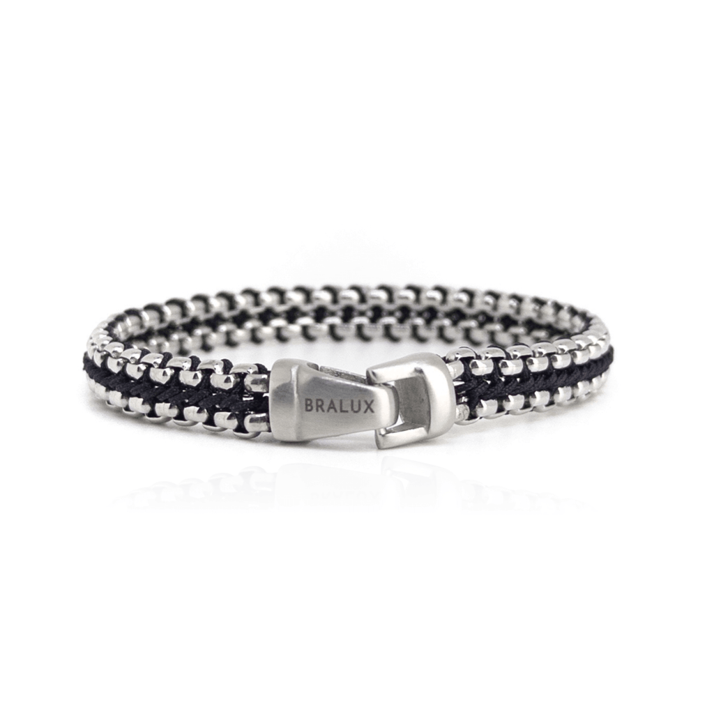 Woven Box Chain - Silver