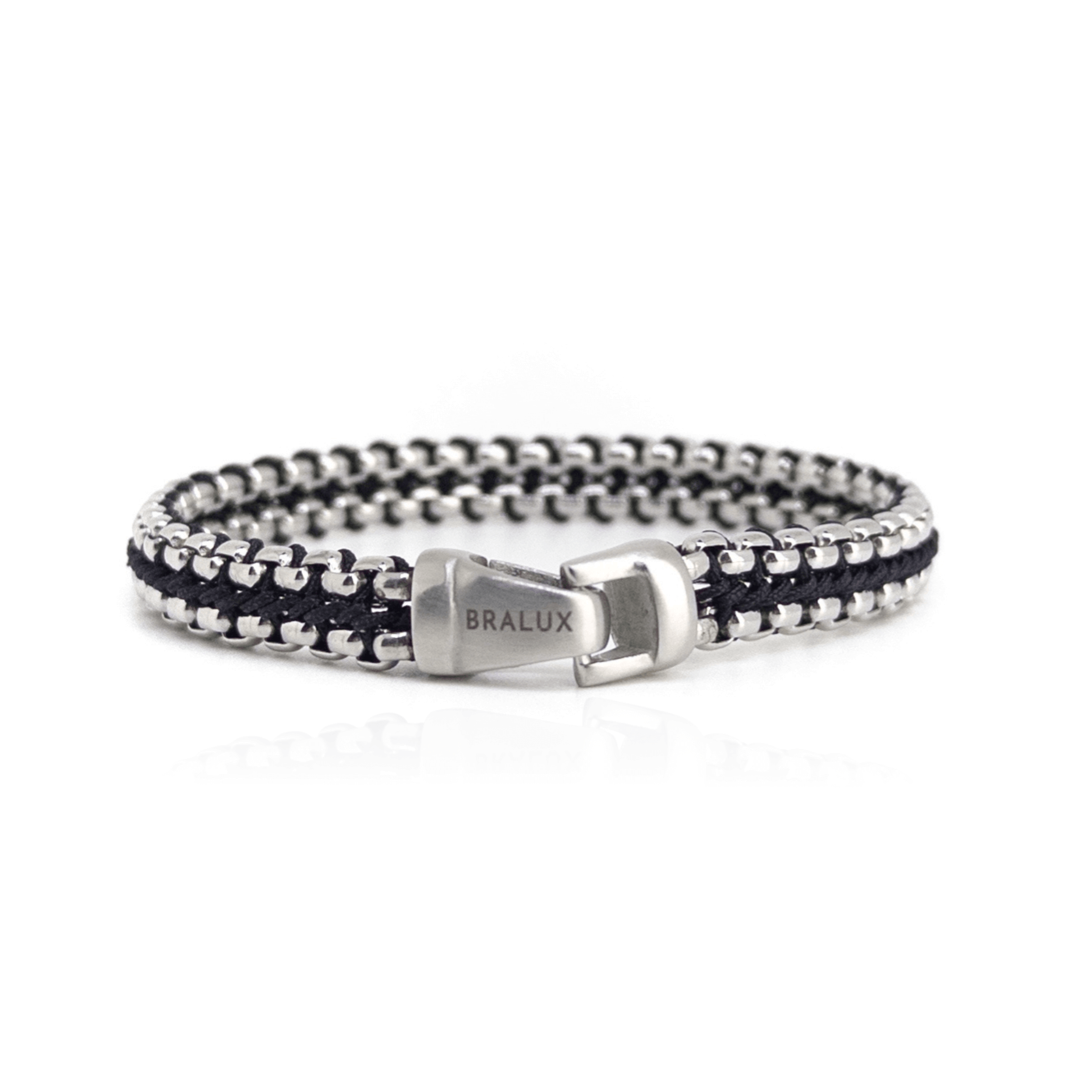 Woven Box Chain - Silver