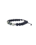 Onyx Green Agate - Silver