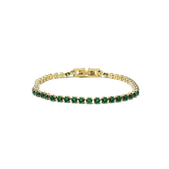 The Green Zircon Tennis Bracelet