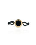 Circle Onyx Bracelet – Gold