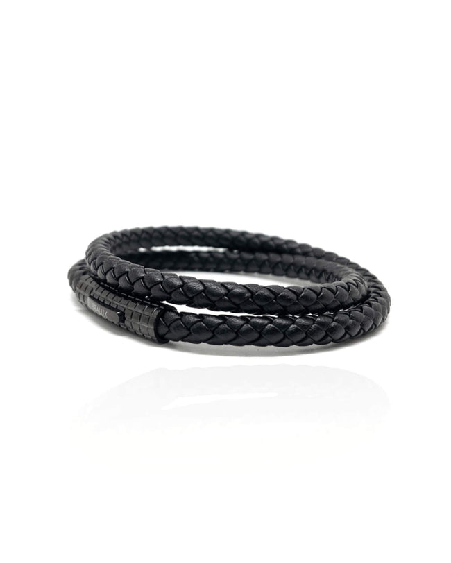 Bracelet Duo Noir Vintage – Noir Image principale du produit