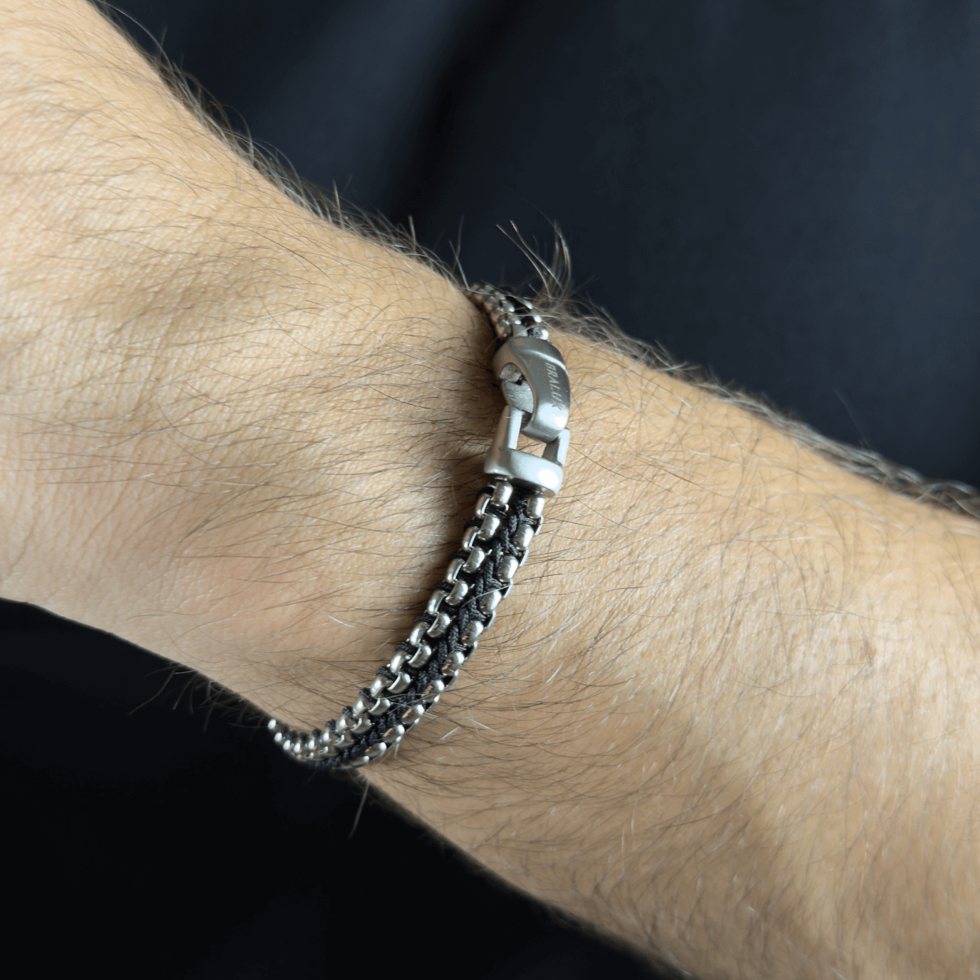 Woven Box Chain - Silver