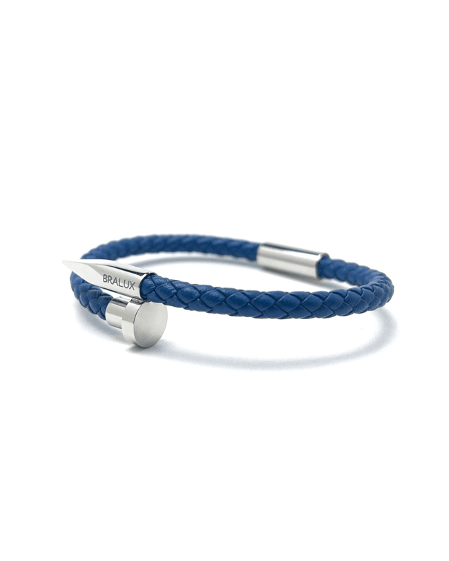 Dark Blue Nail – Silver Main image