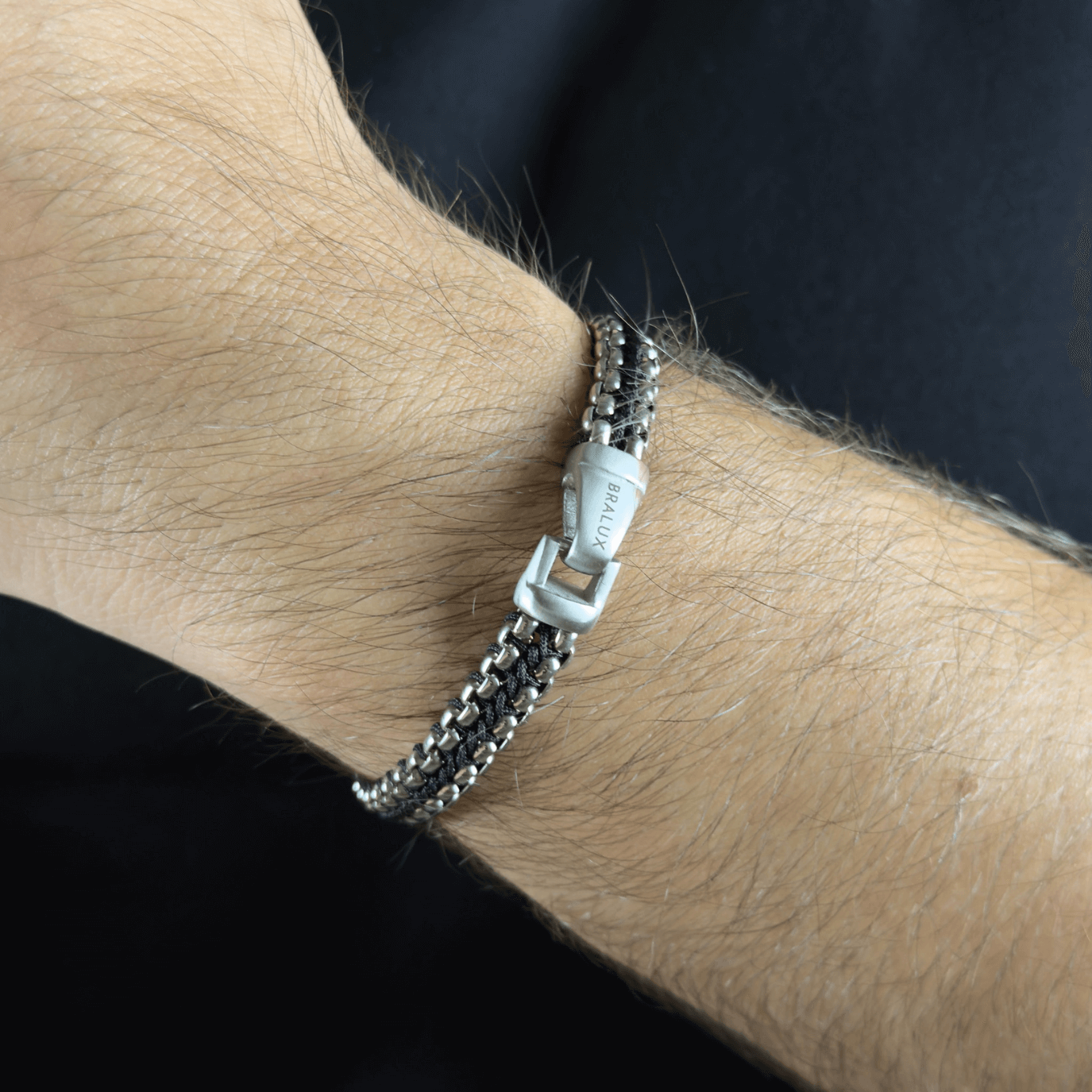 Woven Box Chain - Silver