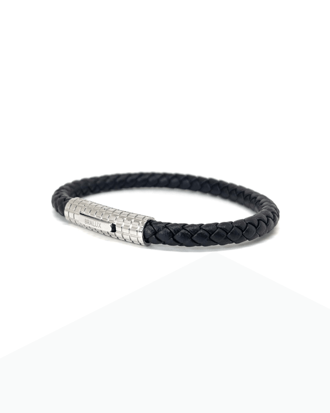 Black Vintage Bracelet – Silver Main image