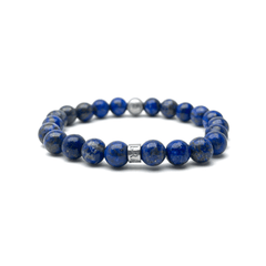 Lapis Lazuli Silver Plated Signature