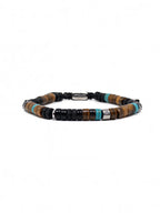 Heishi Agate and Tiger Eye