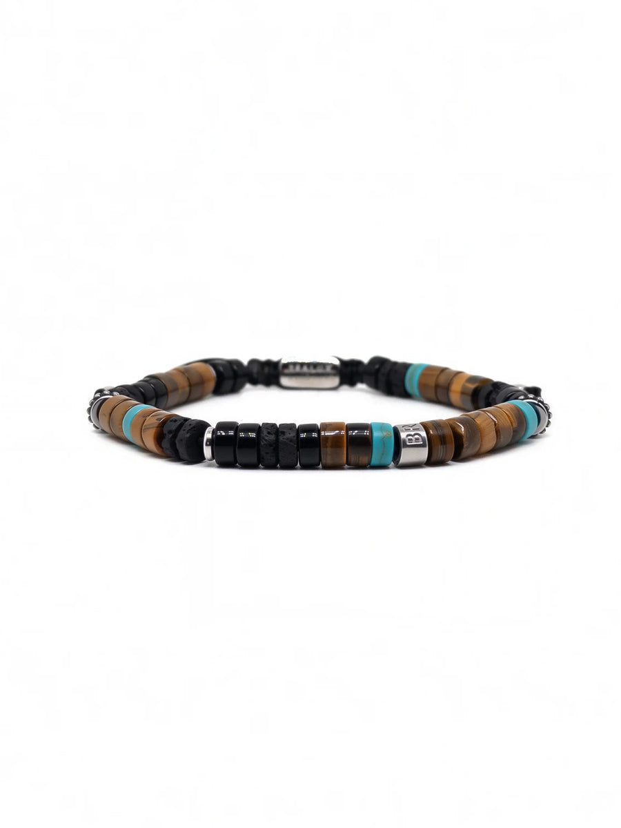 Heishi Agate and Tiger Eye