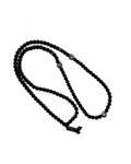 Black Cylinder Necklace