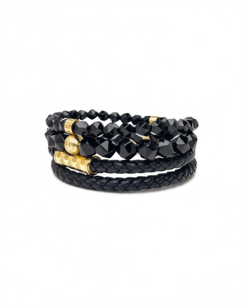 Black Monogram Stack