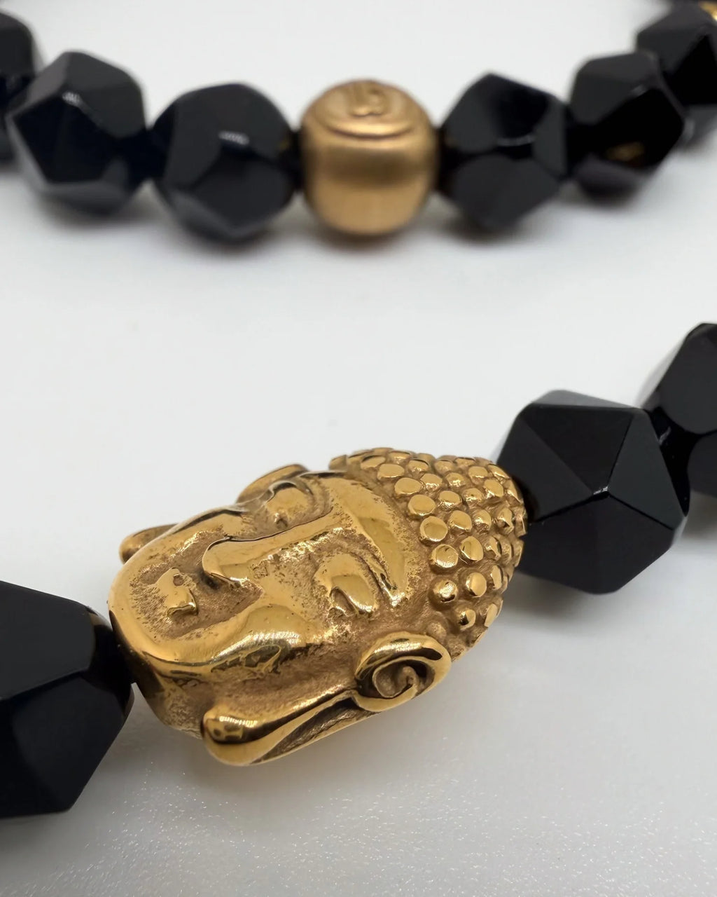 Agate Buddha Necklace