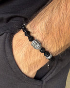 Agate Buddha Bracelet