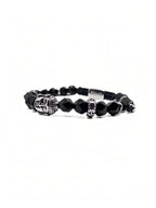 Agate Buddha Bracelet