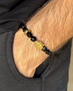 Agate Buddha Bracelet