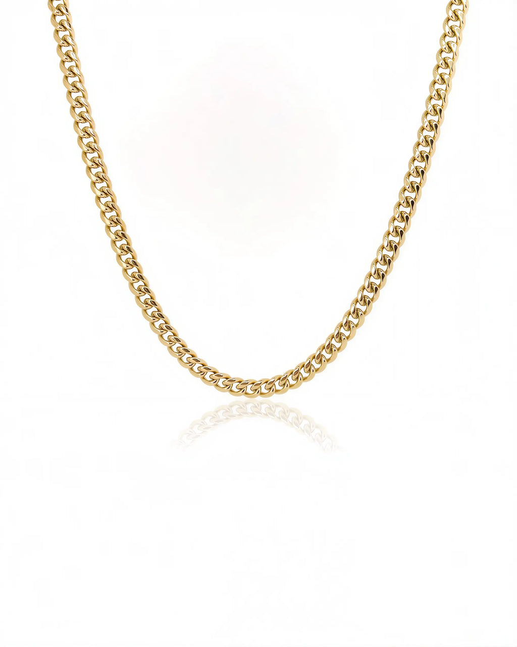 السلسلة الكوبية المطلية بالذهب