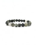 Faceted Green Jasper Bracelet
