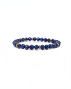 Faceted Lapis Bracelet