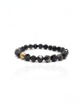Faceted Silver Obsidian Signature