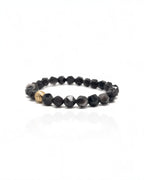 Faceted Silver Obsidian Signature