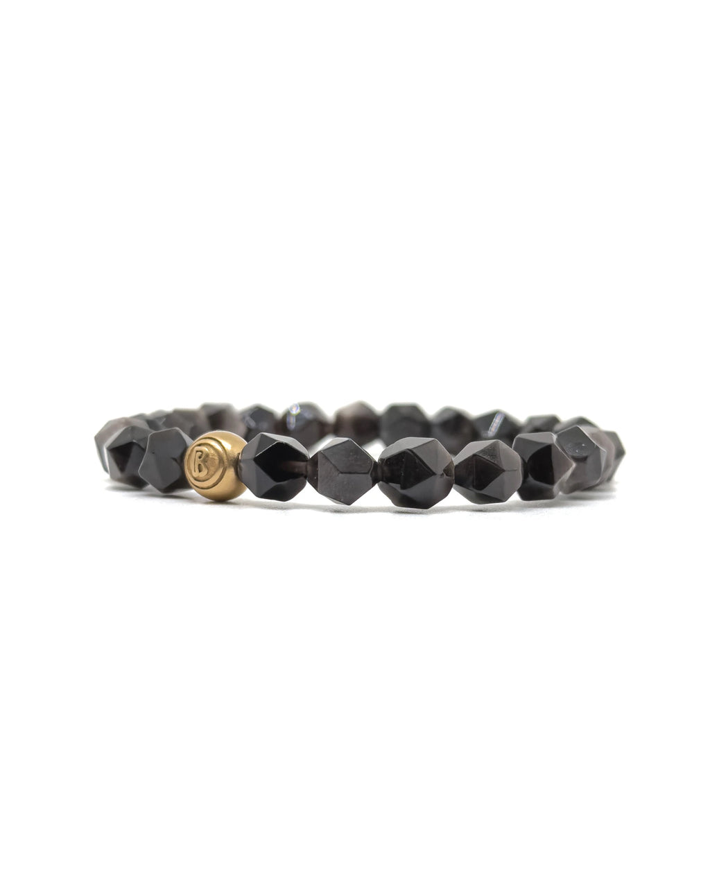 Faceted Silver Obsidian Signature