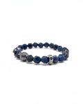 Faceted Sodalite Bracelet