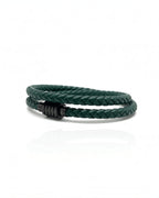 Green Duo Leather