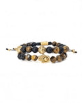Hamsa Tiger Eye Stack