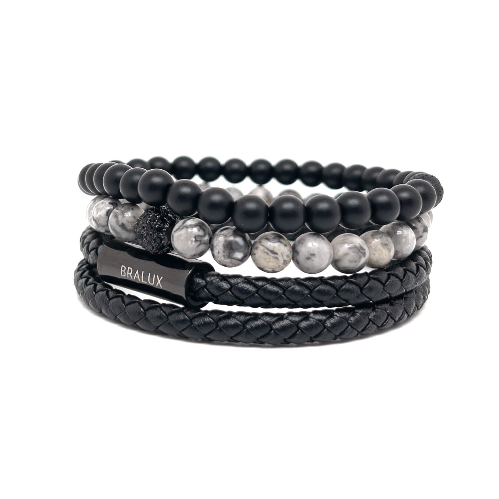 Onyx Jasper Duo Stack