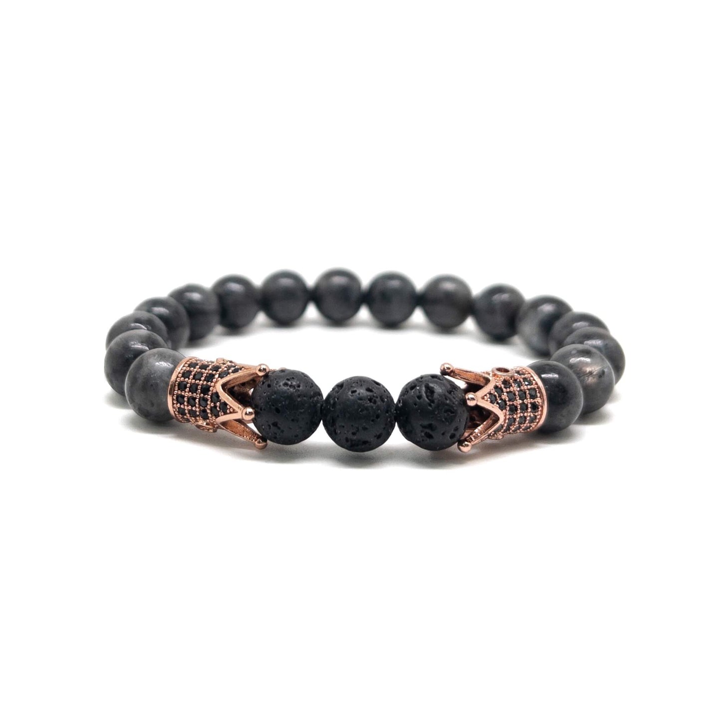 The Double Rose Gold King Bracelet