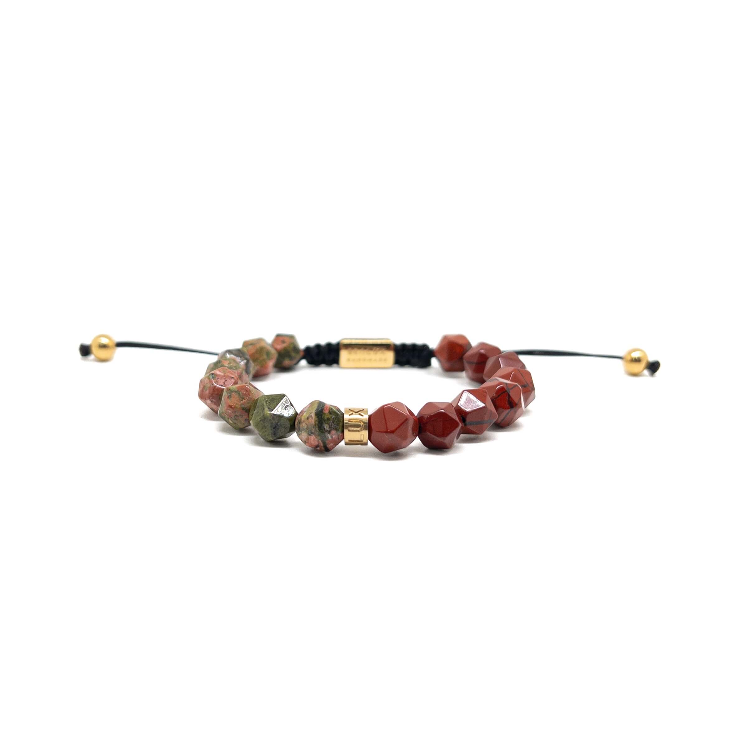 Unakite & Jasper Signature – Gold