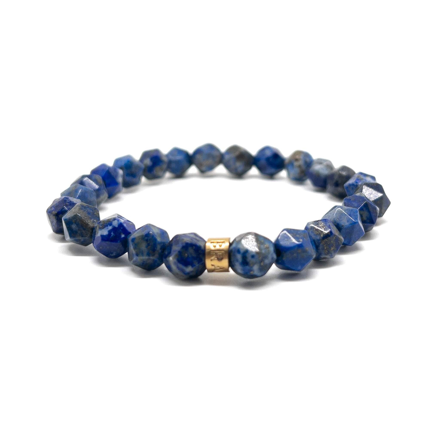 The Full Faceted Lapis Lazuli Signed Bracelet