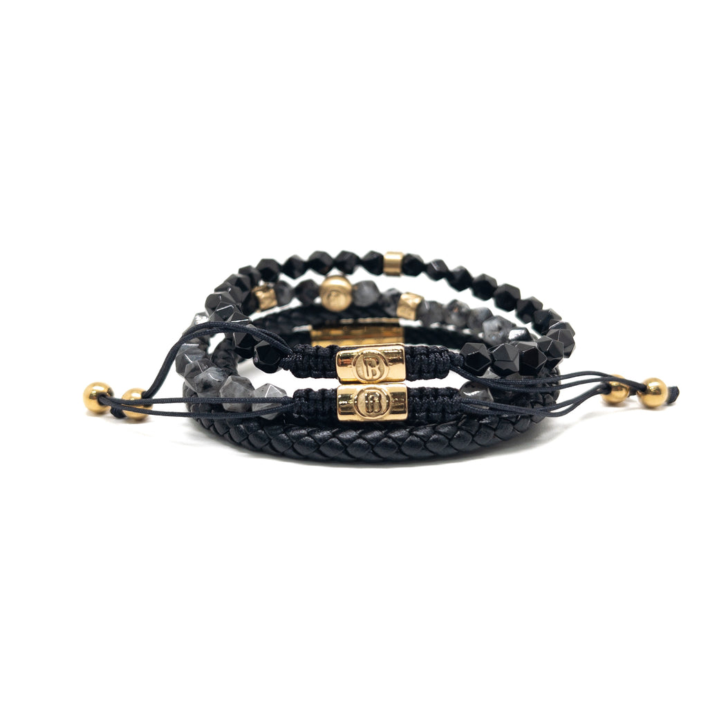 Monogram Stack – Gold