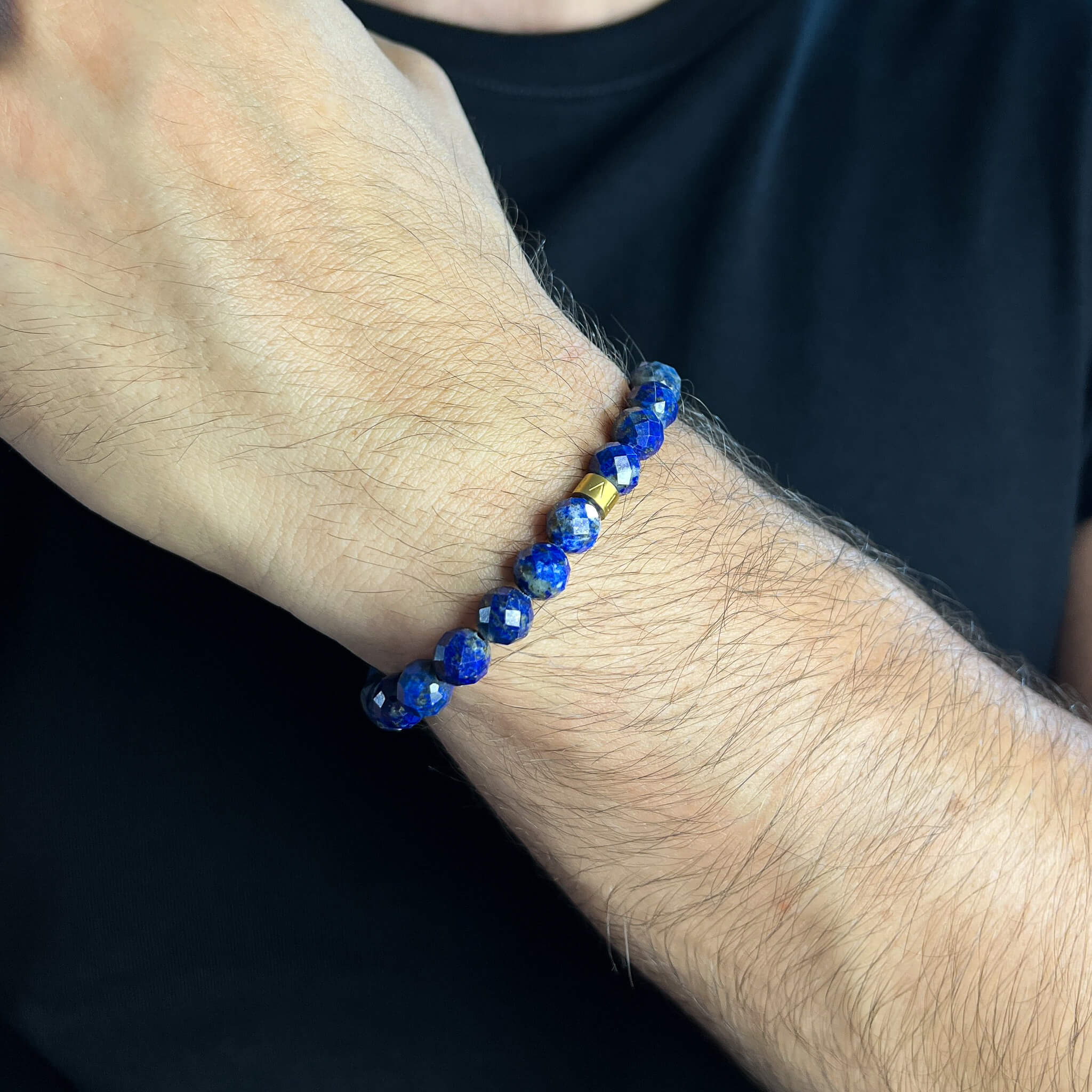 سوار اللازورد ذو الأوجه الكاملة الموقع Secondary image