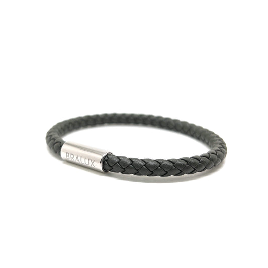The Army Green Leather Bracelet