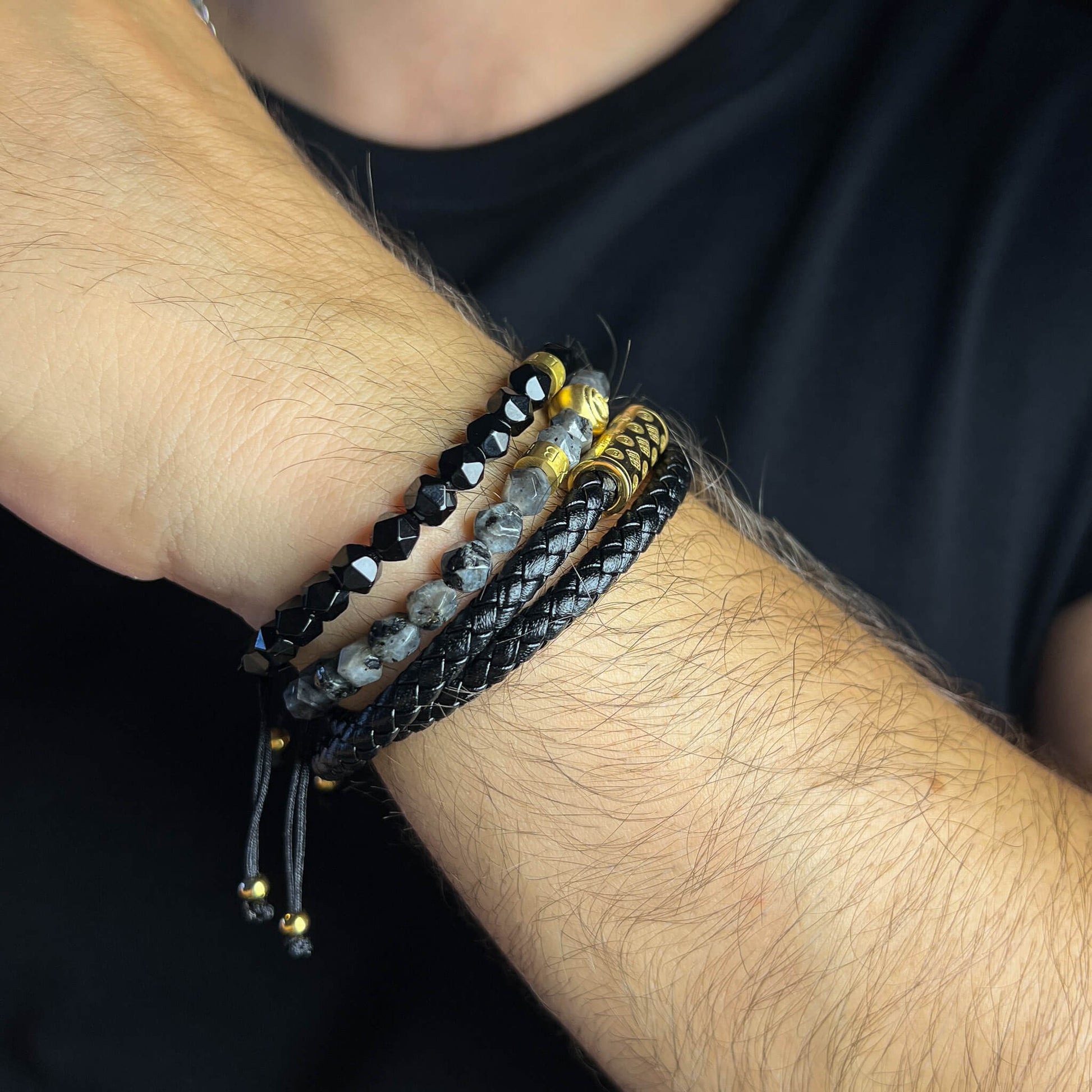 Monogram Stack – Gold