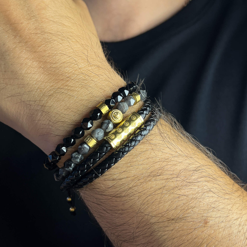 Monogram Stack – Gold