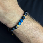 Triple Blue Tiger Eye Signature