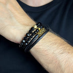 Black Monogram Stack