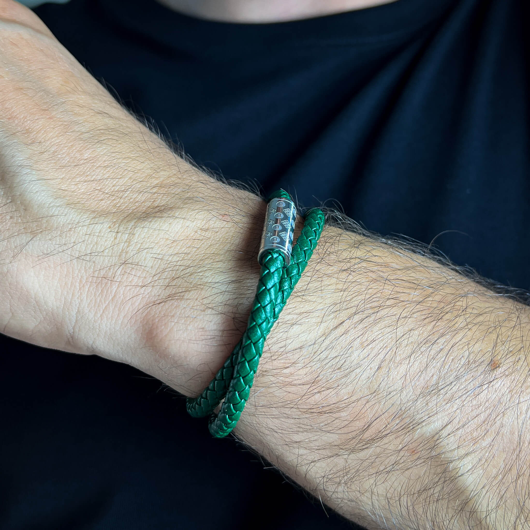 Green Duo Monogram – Silver Secondary image