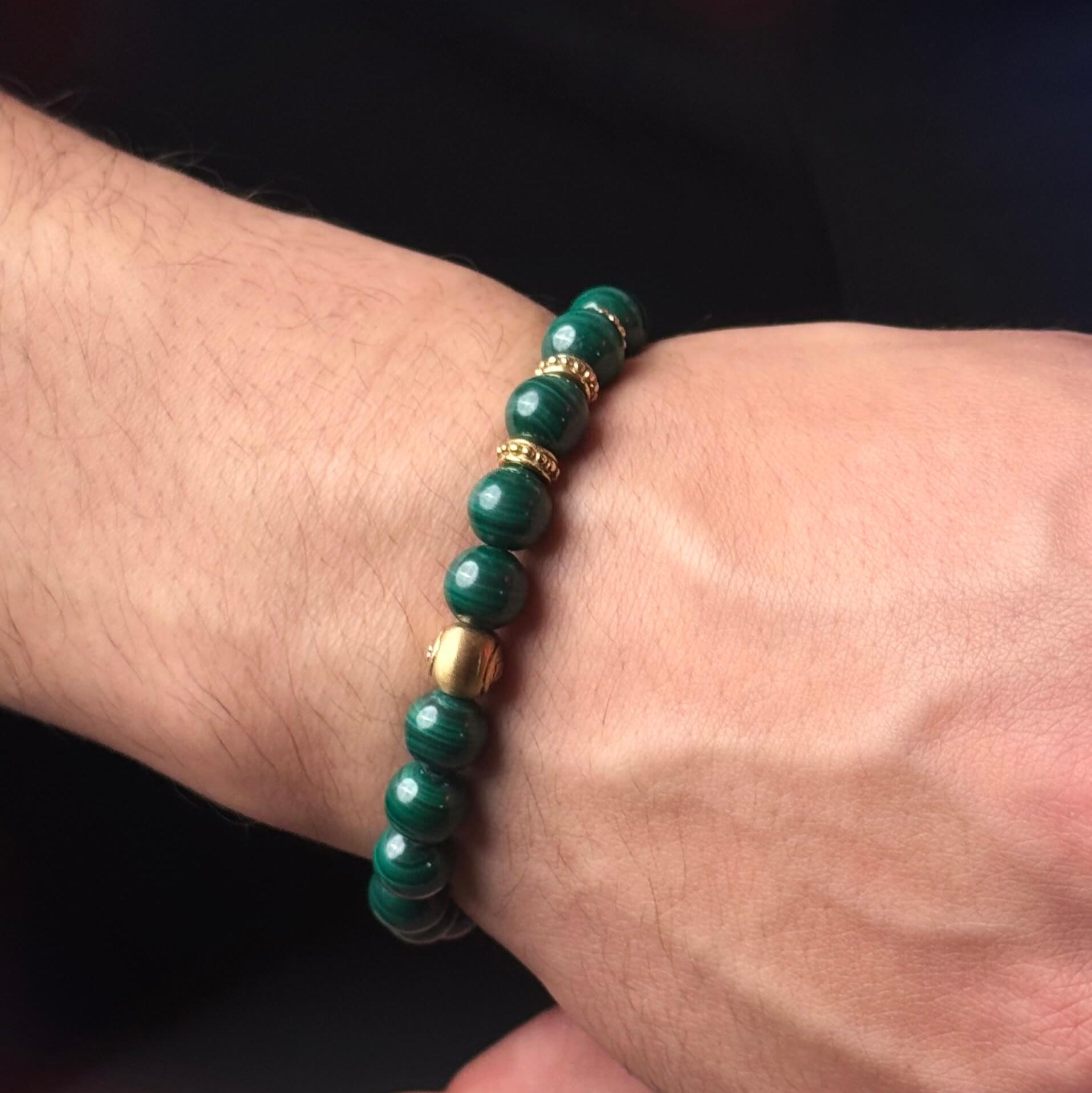 Malachite Signature – Gold