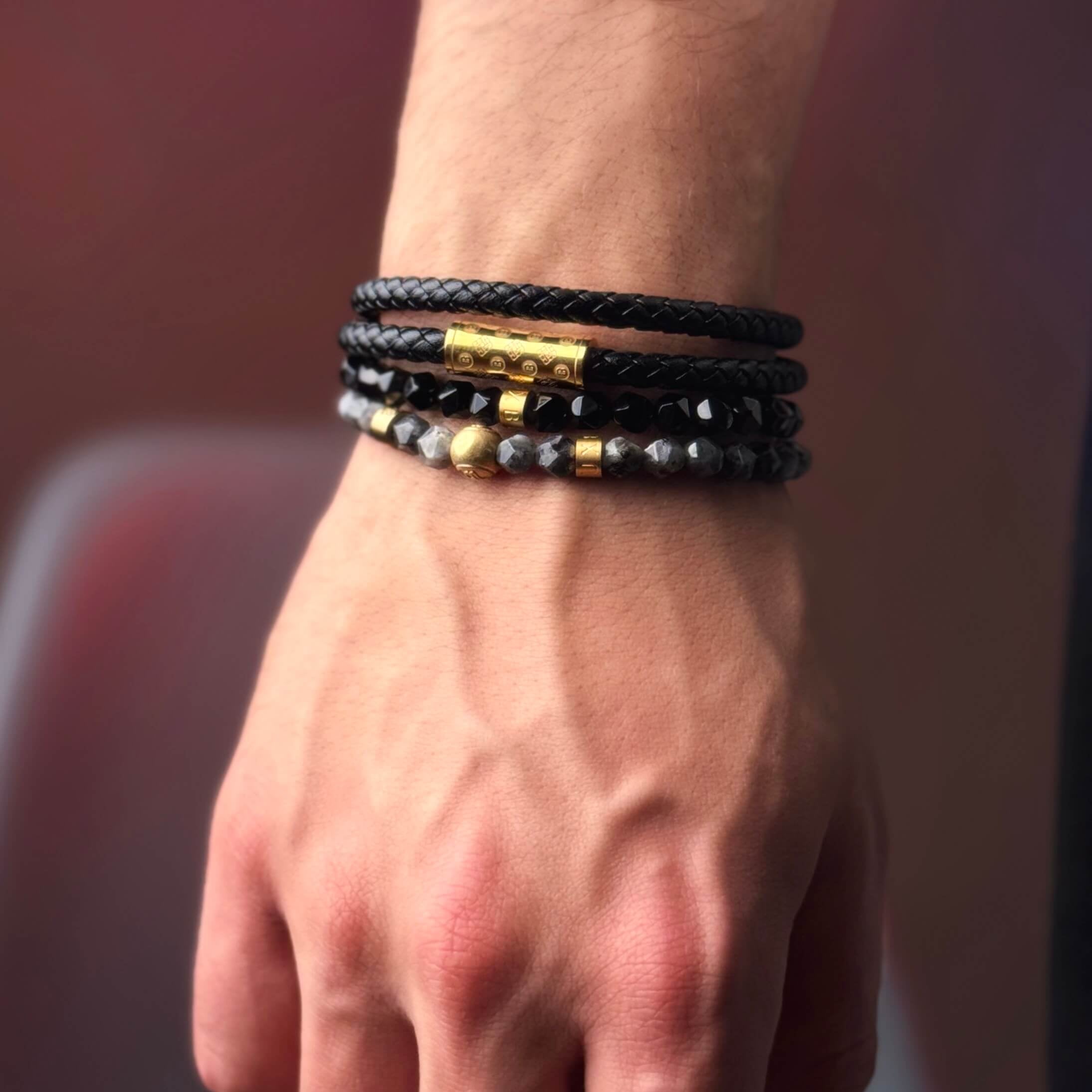 Monogram Diamond Cut Set – Gold