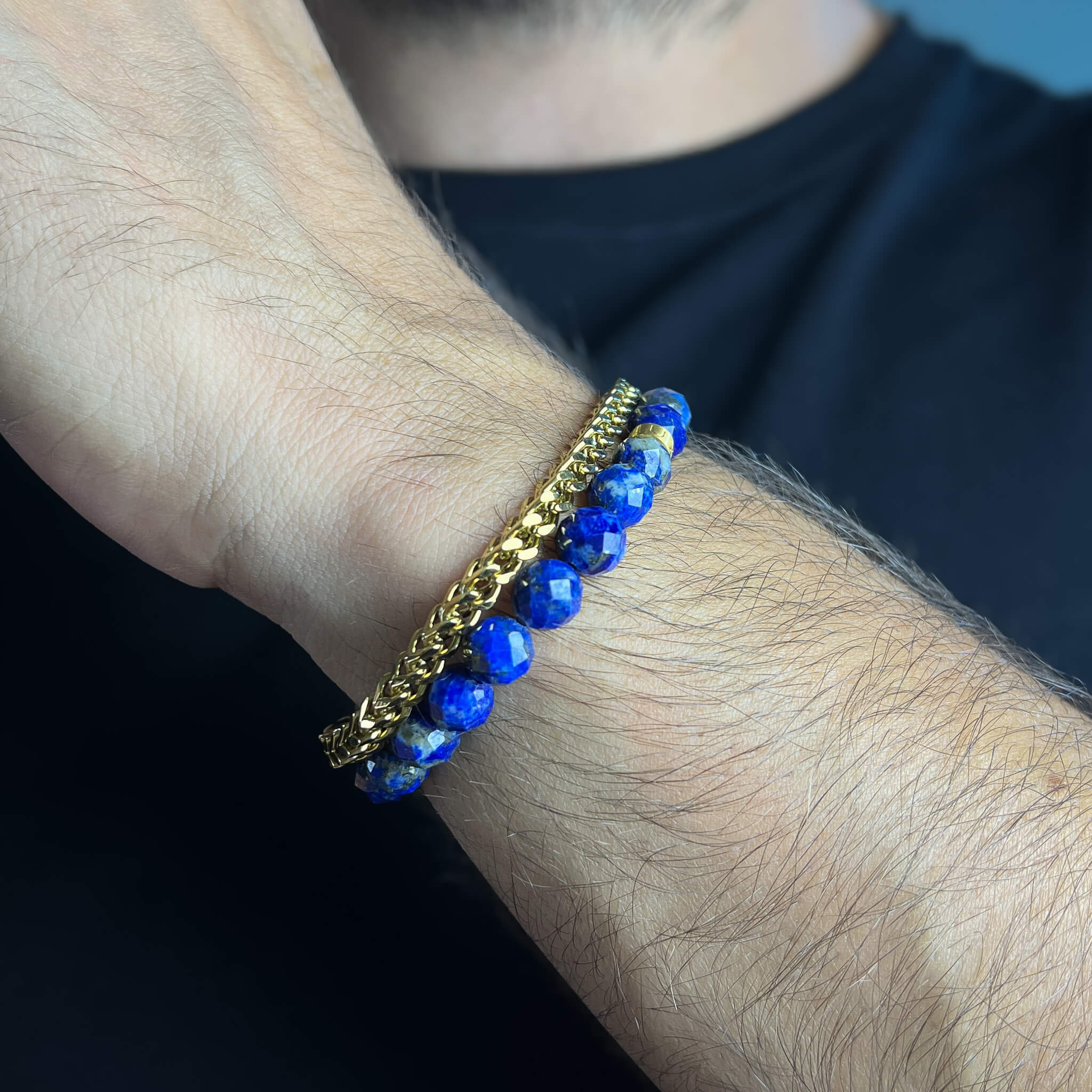 Lapis Franco Stack – Gold