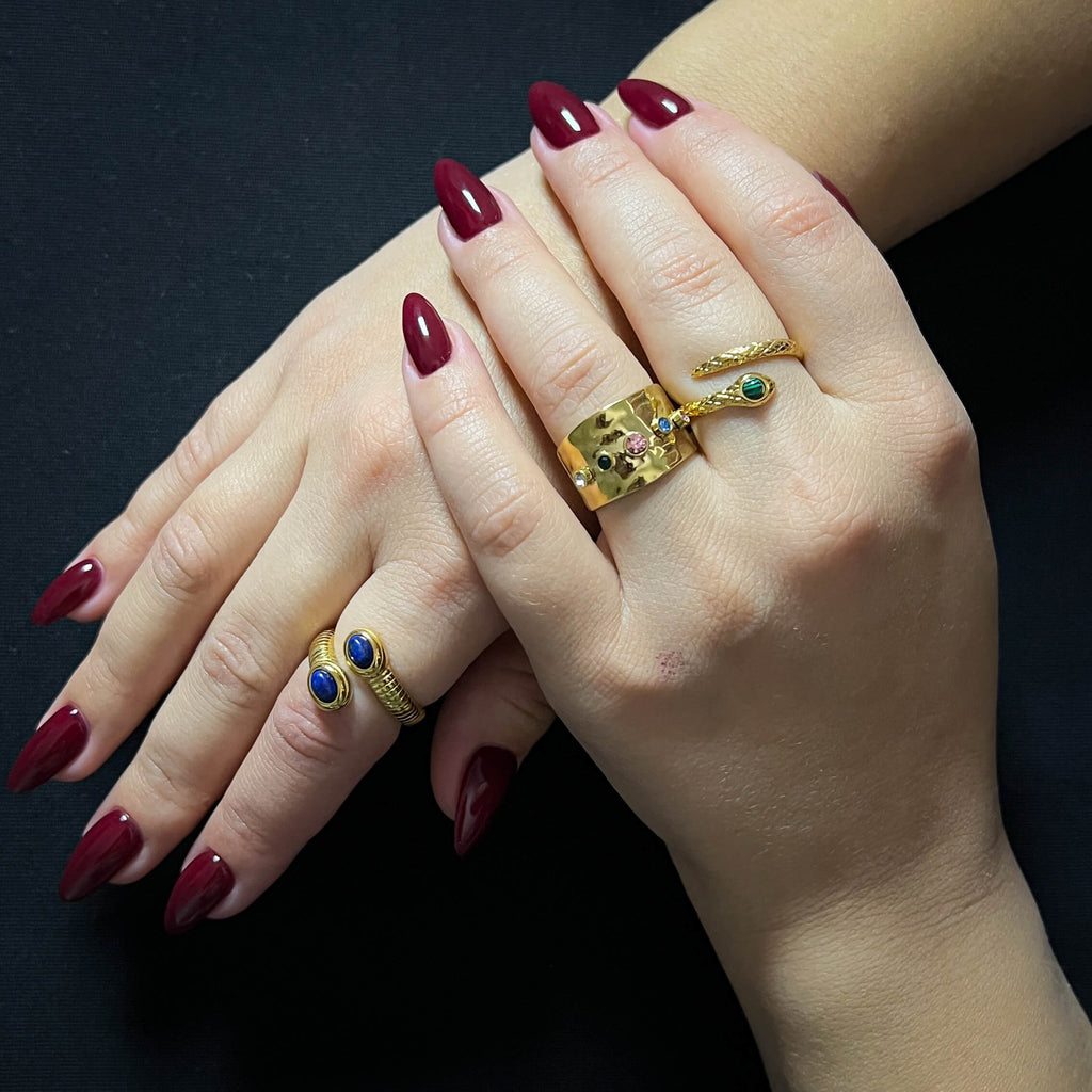 Zircon Ring – Gold