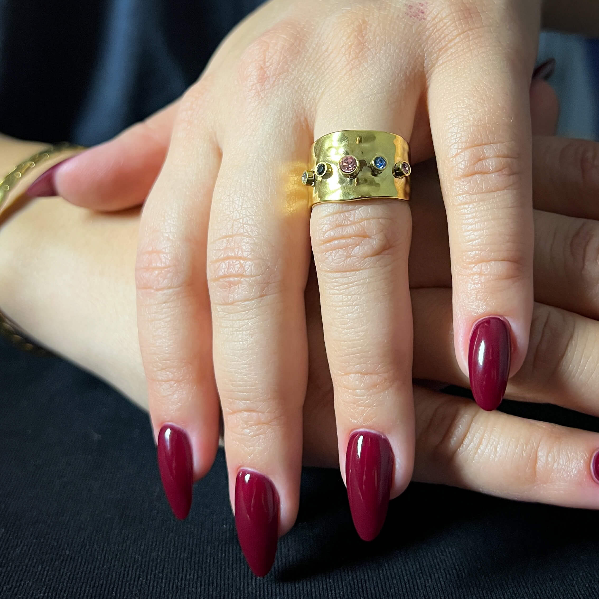 Zircon Ring – Gold Secondary image