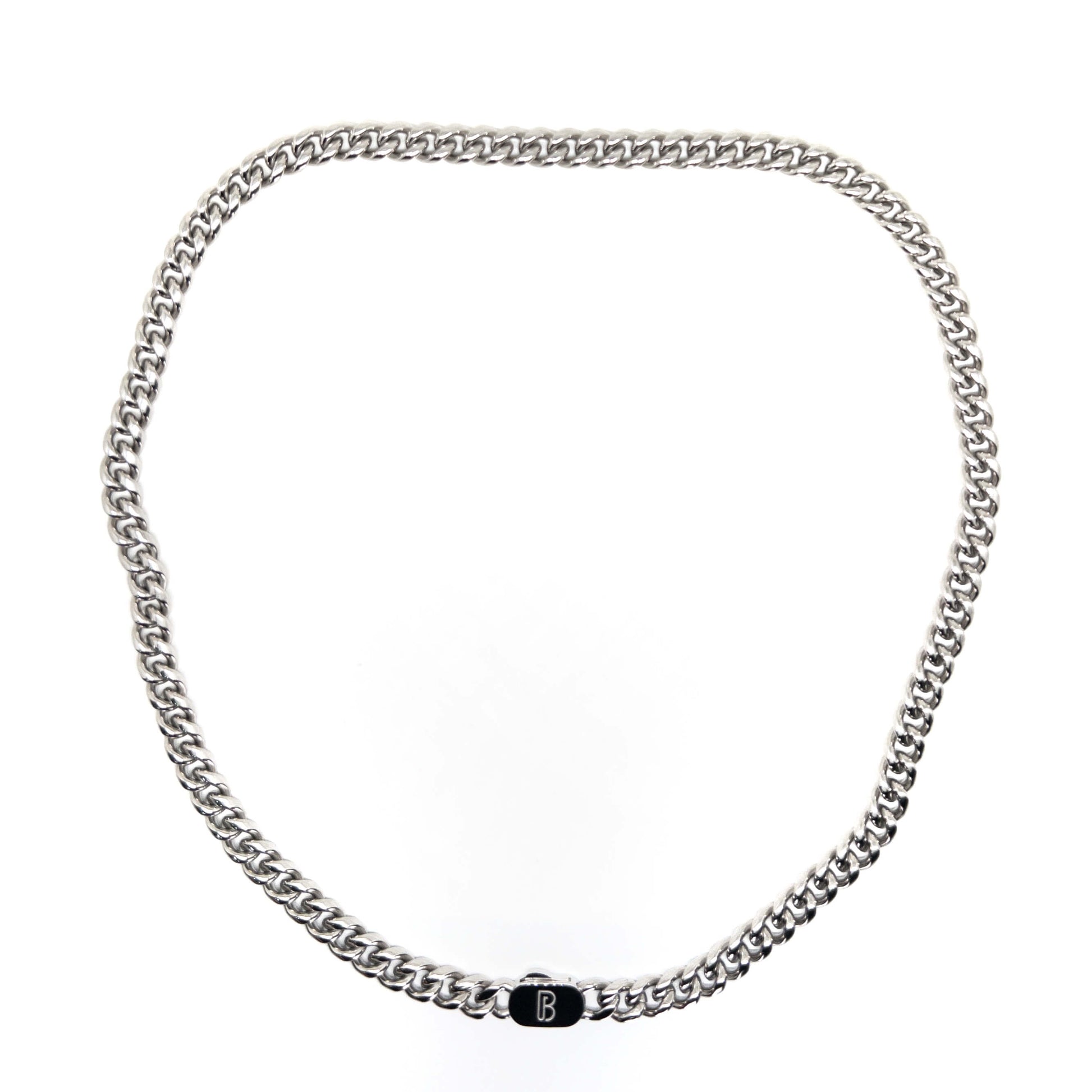 Cuban Chain Necklace – Silver