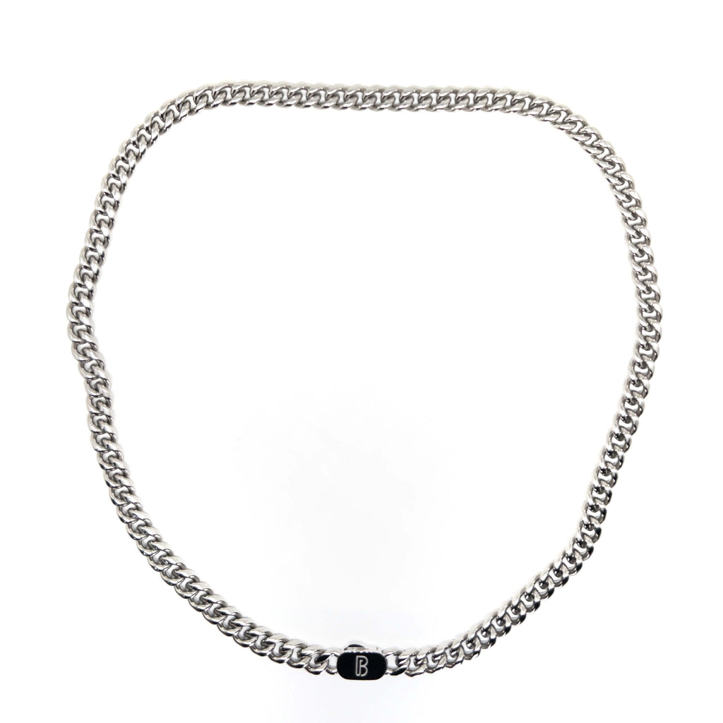 Cuban Chain Necklace – Silver